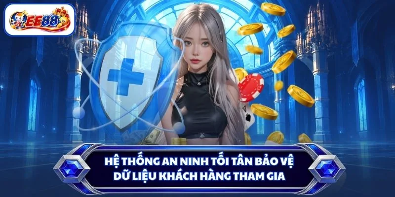 Hệ thống an ninh tối tân bảo vệ dữ liệu khách hàng tham gia