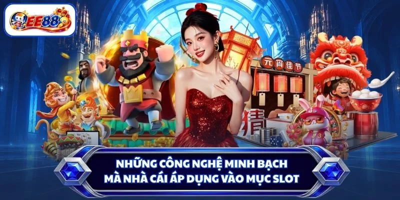 Những công nghệ minh bạch mà nhà cái áp dụng vào mục slot