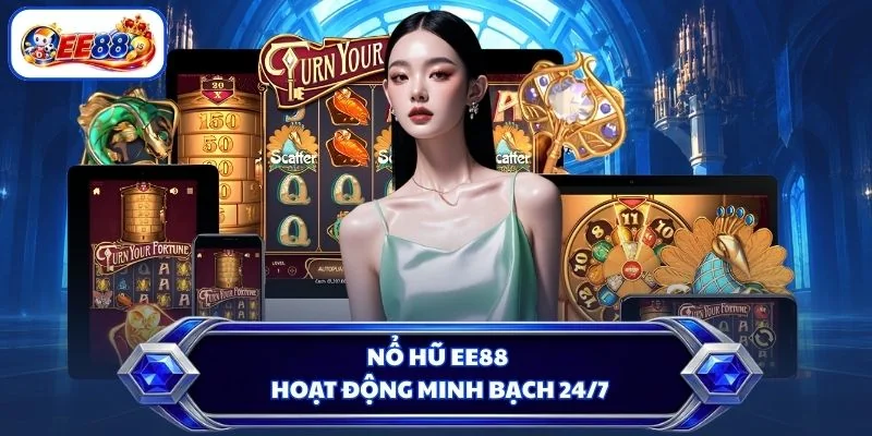 Nổ Hũ EE88 hoạt động minh bạch 24/7
