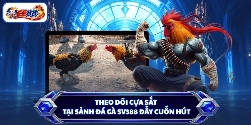 Theo dõi cựa sắt tại sảnh đá gà SV388 đầy cuốn hút